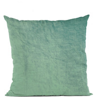 Plutus Glacier Lux Velvet Shiny Velvet Luxury Throw Pillow - Double sided  20" x 30" Queen