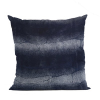 Plutus Blue Ink Furever Animal Faux Fur Luxury Throw Pillow - Double sided  20" x 36" King