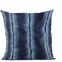 Plutus Blue Fluffy Fields Animal Faux Fur Luxury Throw Pillow - Double sided  12" x 20"