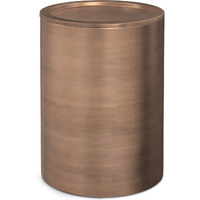 Corbin Metal Side Table in Antique Copper