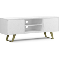 Lowry TV Media Stand in White