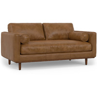 Morrison 72-inch Sofa in Genuine Leather