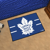 Toronto Maple Leafs Starter Mat Accent Rug - 19in. x 30in. Uniform Alternate Design