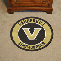 Vanderbilt Commodores Roundel Rug - 27in. Diameter