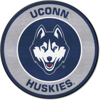 UConn Huskies Roundel Rug - 27in. Diameter