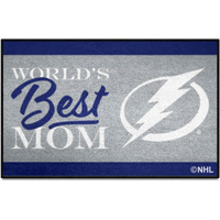 Tampa Bay Lightning World's Best Mom Starter Mat Accent Rug - 19in. x 30in.