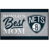 Brooklyn Nets World's Best Mom Starter Mat Accent Rug - 19in. x 30in.