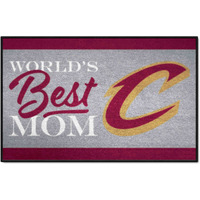 Cleveland Cavaliers World's Best Mom Starter Mat Accent Rug - 19in. x 30in.