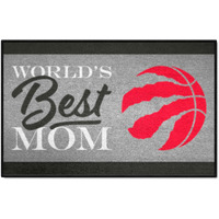 Toronto Raptors World's Best Mom Starter Mat Accent Rug - 19in. x 30in.