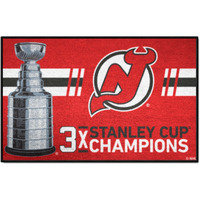 New Jersey Devils Dynasty Starter Mat Accent Rug - 19in. x 30in.