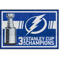 Tampa Bay Lightning Dynasty 5ft. x 8ft. Plush Area Rug
