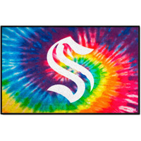 Seattle Kraken Tie Dye Starter Mat Accent Rug - 19in. x 30in.