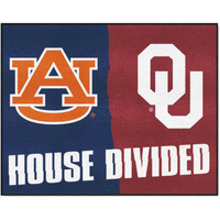 House Divided - Auburn / Oklahoma House Divided Rug - 34 in. x 42.5 in.