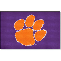 Clemson Tigers Ulti-Mat Rug, Purple - 5ft. x 8ft.