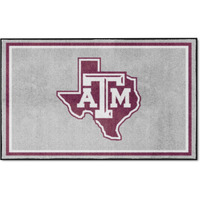 Texas A&M Aggies 4ft. x 6ft. Plush Area Rug, Gary