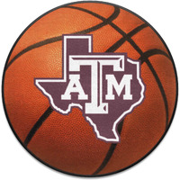 Texas A&M Aggies Basketball Rug - 27in. Diameter