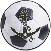 Vanderbilt Commodores Soccer Ball Rug, Anchor Logo - 27in. Diameter