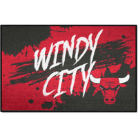 Chicago Bulls Slogan Starter Mat Accent Rug - 19in. x 30in.