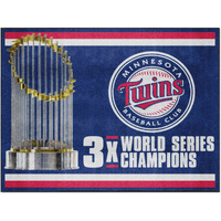 Minnesota Twins Dynasty 8ft. x 10 ft. Plush Area Rug
