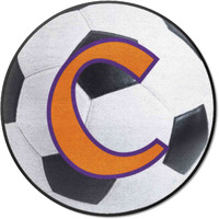Clemson Tigers Soccer Ball Rug - 27in. Diameter