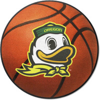 Oregon Ducks Basketball Rug - 27in. Diameter