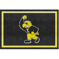 Iowa Hawkeyes 5ft. x 8 ft. Plush Area Rug
