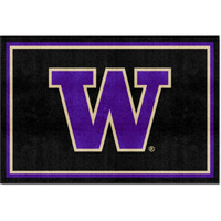 Washington Huskies 5ft. x 8 ft. Plush Area Rug