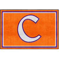 Clemson Tigers 5ft. x 8 ft. Plush Area Rug