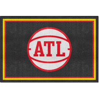 Atlanta Hawks 5ft. x 8 ft. Plush Area Rug