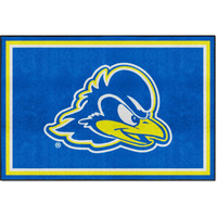 Delaware Blue Hens 5ft. x 8 ft. Plush Area Rug