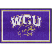 Western Carolina Catamounts 5ft. x 8 ft. Plush Area Rug