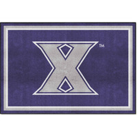 Xavier Musketeers 5ft. x 8 ft. Plush Area Rug