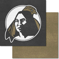 UNC Pembroke Braves Team Carpet Tiles - 45 Sq Ft.