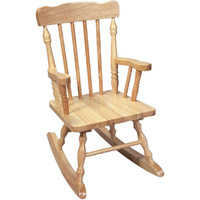 Gift Mark Childs Spindle Rocking Chair (Natural)