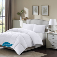 3M Scotchgard Cotton Twill Supreme Down Blend Comforter - All Season, Stain Release, Machine Washable, OEKO-TEX Certified - Luxurious and Versatile Bedding Option