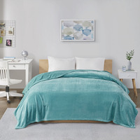 Ergode Oversized Blanket - Lightweight & Vibrant Bed Blanket for Year-Round Use - OEKO-TEX Certified - Fluffy & Wrinkle-Free - Ultimate Comfort & Style for Your Bedroom