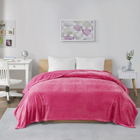 Ergode Oversized Plush Blanket - Cozy & Vibrant Bed Decor - Lightweight & Warm - OEKO-TEX Certified - All-Season Comfort - Fluffy & Wrinkle-Free