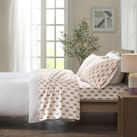 Cozy Cotton Flannel Sheet Set - Soft & Stylish Bedding for Chilly Winter Nights