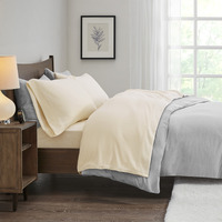 Ergode Luxury Sheet Set - Exquisite Prints & Timeless Colors - Soft & Cozy Bedding - Includes Fitted Sheet, Flat Sheet, and Pillowcases - Machine Washable - Ultimate Style, Comfort, and Convenience