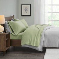 Ergode Sheet Set - Opulent Alternative to Flannel Bedding - Captivating Prints and Timeless Solids - Cozy and Warm - Complete Bedding Ensemble - Machine Washable - Luxury and Comfort