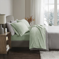 Ultimate Comfort Soloft Micro Plush Sheet Set - Soft & Cozy, Luxurious Fluffy Texture, Fits 16 Deep Mattresses, Machine Washable - Includes Flat Sheet, Fitted Sheet, and Pillowcases