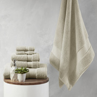 Luxurious Ergode 1000 GSM 100% Cotton 6 Piece Towel Set - Oversized Bath Towels, Plush & Absorbent, Sustainable & OEKO-TEX Certified - Spa-Like Luxury for Your Bathroom