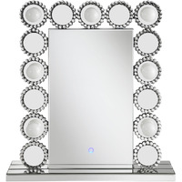 Aghes Rectangular Table Mirror with LED Lighting Mirror