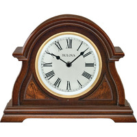 Bulova Clocks B1851 , Bostonian, 3 chimes, Lighted dial, quartz movement.