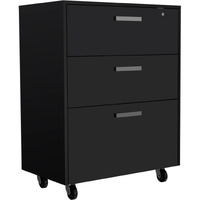 Storage Cabinet - Drawer Base Cabinet  -Garage -Black