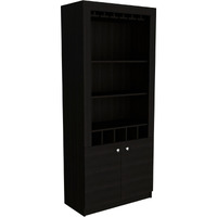 Montenegro Bar Cabinet  -Living Room -Black