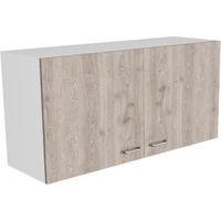 Napoles Wall Cabinet  -Kitchen -White / Light Gray