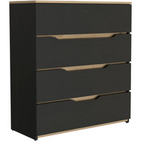 Zoe Dresser -Bedroom -Black / Light Oak