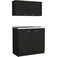 Zurich Cabinet Set -Kitchen -Black