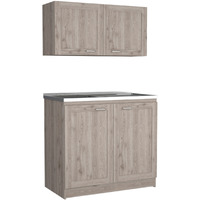 Zurich Cabinet Set  -Kitchen -Light Gray